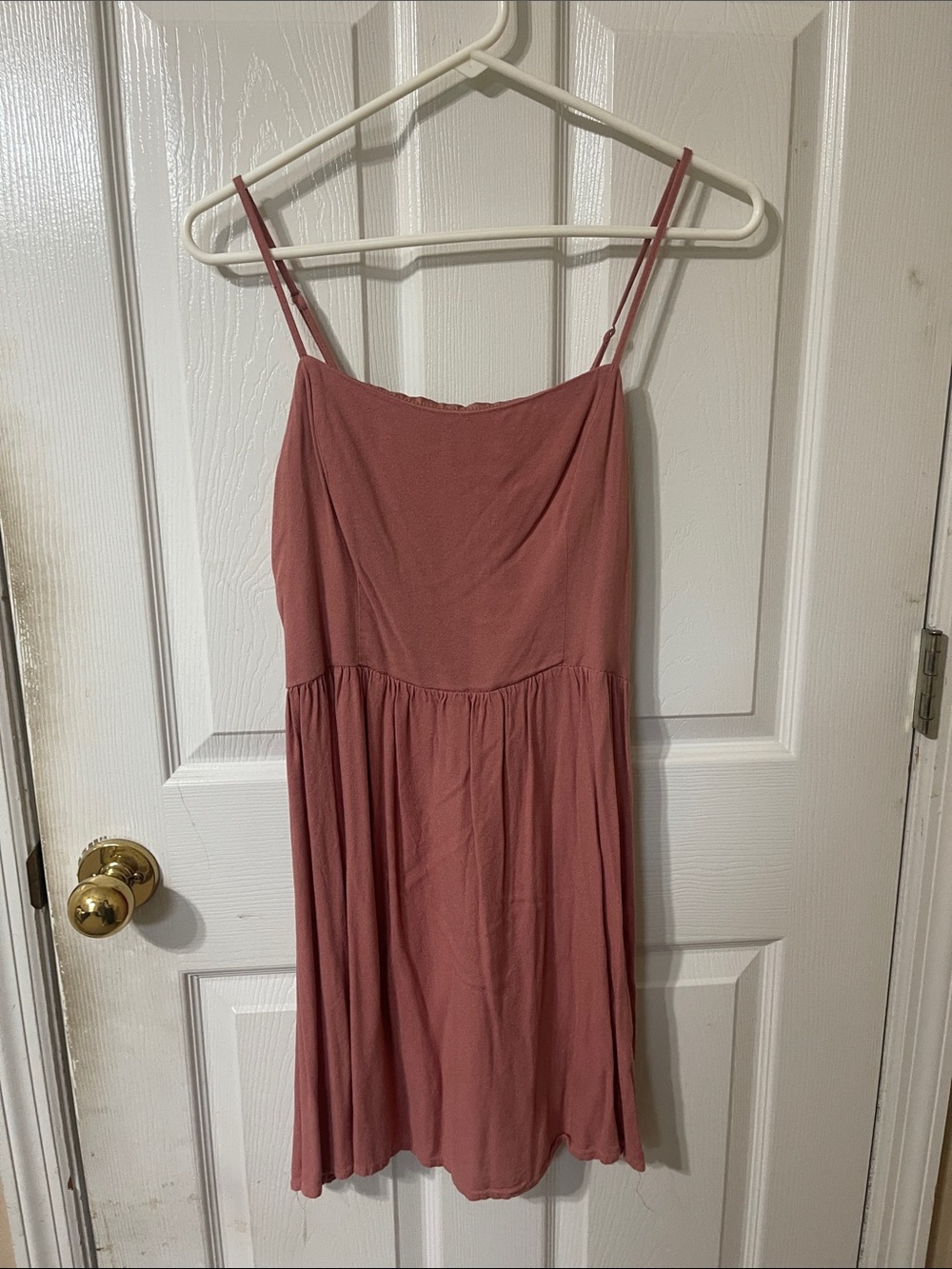 Forever 21 Mauve Spaghetti Strap Mini Dress
